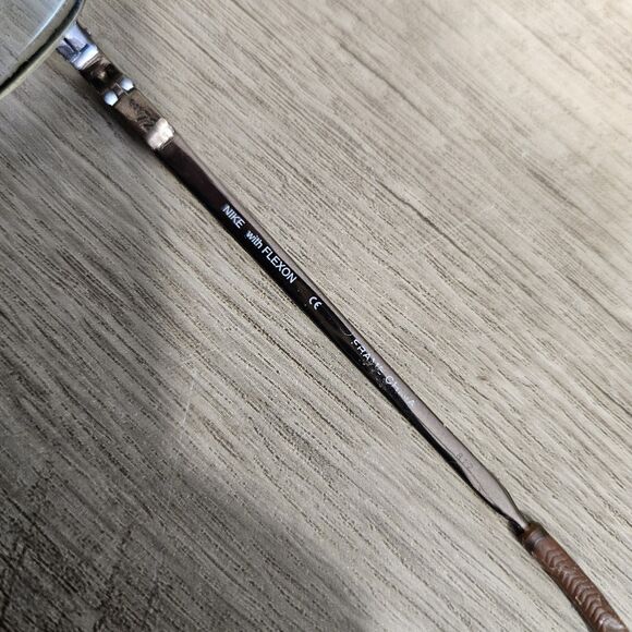 Nike Eyeglasses 4160 200 Flexon Rectangular Metal Frame 53 18 145 - Frames Only - Picture 7 of 8